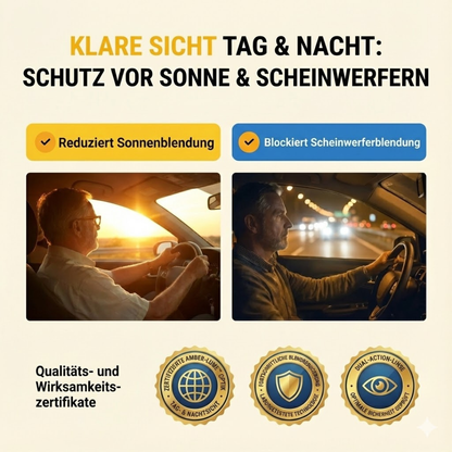 BlendStop Brillen™ mit Amber-Lume Technologie